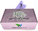 Lactation Support, Infused with Fenugreek, Fennel & Milk Thistle, Lactation Support for Increased Milk Supply, Increase Milk Supply Breastfeeding Essential, Pack of 3
