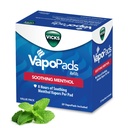 Vicks VapoPads Original Menthol Scent - Vapor Pads Relleno para Vicks Humidificadores y Steam Inhalers, Scent Pads for Congestion and Cough Relief, 20-Pack, Box Color May Vary