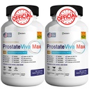 ProstateViva Max Suplementos para Hombre Capsules, Suplementos de Salud - Fuerza Máxima, Todo Natural para Apoyar Función Normal &amp; Salud (120 cápsulas)