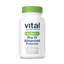 Hyperbiotics Vital Nutrients Pro-15 Advanced Probiotics for Women and Men | 15 Strains + Kiwifruit | Clinically Studied Daily Probiotics for Digestive Health, Gas, & Bloating | 30 Vegan Tablets