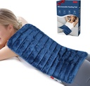 Comfytemp Extra Large Microwavable Heating Pad for Back Pain Relief, 12"x23" 3.7 LB Moist Heat Pad for Neck Shoulder, Cramps, Physical Therapy Mothers Day Gifts for Aches, Joints