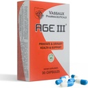 Edad III - Natural Prostate Health Formula - Serenoa Repens, Pygeum Africanum, Cucurbita Pepo Blend for BPH Relief - Ampliado Prostate