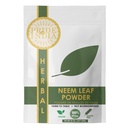 Pride Of India ← Natural Neem/Margosa Herb Powder 8 oz (227 gm) Silencio Nutrient-Rich Superfood Silencio Añadir a Smoothies, Juices " Dips  Bitter, Earthy " Astringent Taste ← 100% Natural Vegan, Gluten-Free