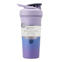 BlenderBottle Sport Sleek Acero Insulado Botella con Wire Whisk, 25 onzas, Lavender Ombre – Protein Shakes " Hydration for Athletes & Fitness Enthusiasts, Easy Mixing, Slim Easy to Hold, Keeps Drinks Cold, Lockable Lid