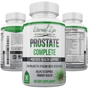 Prostate completa Herbal Health Support Suplementos para Hombres, Saw Palmetto Stinging Nettle Pygeum Beta-sitosterol Reishi Shiitake, 90 Conde Capsule