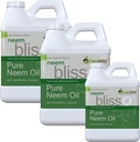 Neem Bliss (2.5 Gallons) - Pure Neem Oil Concentrate - 100% Cold Pressed Neem Oil - All-Natural Neem Oil Concentrate - Puro extracto de aceite de Neem - Aceite de Neem sin refinar para el cabello - Neem Seed Oil Concentrate