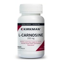Kirkman – L-Carnosina 200 mg - hipoalergénico – 90 cápsulas vegetarianas – Aminoácidos – libre de gluten – Casein Gratis