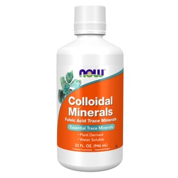 AHORA Suplementos Alimentarios, Minerales Colloidales Líquidos, Derivados de plantas, Minerales de rastros esenciales, 32-Once