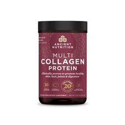 Antigua Nutrición Péptidos de colágeno hidrolizado Polvo, Pólvora Multi Collagen Desarrollado Packets para Mujeres y Hombres con Vitamina C, 24 Servimientos, Apoya la Piel y las uñas, Gut Health