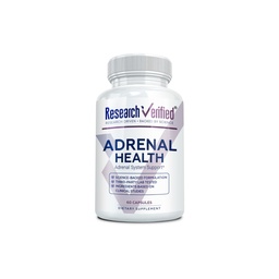Investigación Asistencia Adrenal Verificada - 60 cápsulas - Soporte Función Adrenal Gland, Energía Boost, Balance Cortisol - Mushrooms, B-Vitamins, Bioflavonoids, BioPerine