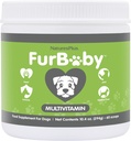 NaturesPlus FurBaby Multivitamin for Dogs - 10.4 oz - Supports Joint Health, Immune Function, Healthy Coat & Energy Production - Non-GMO - 60 Servings