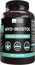 Pure Original Ingredients Myo-Inositol (365 Capsules) No Magnesium Or Rice Fillers, Always Pure, Lab Verified