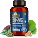 Vitaminas de Focus and Memory, 13-in1 Multi-Benefit Blend for Cognitive and Brain Health, Memory Supplement for Brain, 90 cápsulas vegetarianas