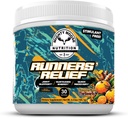 Runners' Relief - Joint Support & Muscle Recovery Supplement - Glucosamine Chondroitin - Fasting Electrolytes - Stimulant-Free Pre/Post Workout Energy - Tangerine Turmeric with 95% Curcuminoids