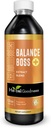 Herbal Goodness Happy Mood Support Suplemento - St Johns Worth promueve la relajación y la calma, Rhodiola Rosea Balance Boss 12 Fl. oz