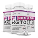(3 Pack) F1 Keto Pills 1275MG New &amp; Improved Formula Contains Apple Sider Vinegar Extra Virgin Olive Oil Powder Green Tea Leaf 180 Capsules