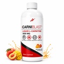 Laboratorios de Bricker CARNIBLAST L-Carnitina líquida 3000mg – Carnipure® Sports Nutrition Supplement for Energy, Stamina &amp; Workout Recovery – Peach Mango Flavor, 16 Fl Oz, Vegan, Sin gluten, No GMO