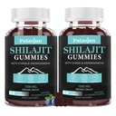 Shilajit Gummies para Hombre & Mujer. Himalayan Gold Shilajit Gummies. 3er partido testado.1000mg puro Shilajit, 200mg Ashwagandha, 200mg Chaga, 100mg Ginseng, 100mg Saw Palmatto, 60mg Black Seed Oil