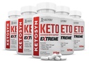 (5 Pack) Ketosyn Keto ACV Extreme Pills 1675 MG Keto Support Blend Capsule Alternative to Keto ACV Gummies Formulado con Apple Cider Vinegar Extra Virgin Olive Oil Powder Green Tea Leaf 300 cápsulas
