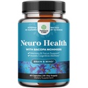 Suplemento nootrópico de memoria y apoyo en foco - Vitaminas para soporte mental " Claridad con Bacopa Monnieri, VIT A, B6, Riboflavin, Niacin, Thiamin " Folate - Complejo cognitivo - 60 Conde
