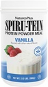 NaturesPlus SPIRU-TEIN, Vanilla - 2.12 lbs, Pack of 3 - Spirulina Protein Powder - Vitamins & Minerals for Energy - Vegetarian, Gluten Free - 96 Total Servings