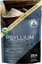 Orgánica Psyllium Husk Powder - Premium Indio Natural Soluble Fiber Suplemento, Natural Laxative, Perfect Colon Cleanser & Body Detox - Gluten Free, Vegan & Keto Friendly (8oz)