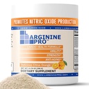 L-Arginine PRO | 5,500mg L-Arginine Plus L-Citrulline 1,100mg Orange Powder Drink Mix Supplement for Increased Nitric Oxide Production