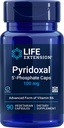 Extensión de vida Pyridoxal 5-Phosphate Caps 100 mg P5P, 90 capsulas Veg - Vitamina Avanzada B6 Suplemento