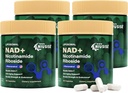 NAD Supplement, NAD Nicotinamide Riboside 900 Mg for Men and Women, Liposomal NAD+ Supplement with Nicotinamide Riboside, Resveratrol & Quercetin, Energy, Boost NAD+, 400 Capsules