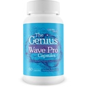 Las cápsulas Genius Wave Pro - Nuestros mejores suplementos de cerebro para memoria y foco - Vitaminas de memoria para memoria y foco cerebral - Suplemento de memoria para cerebro - vitaminas de memoria Cerebro para hombres y mujeres