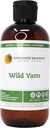 Suplemento Herbal Líquido de Yam Salvaje - 8oz- Sin alcohol, No GMO, Hecho con ingredientes orgánicos
