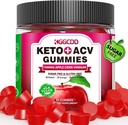 90 Count Sugar Free Keto ACV Gummies with B6 & B12-90 Count Sugar Free Keto ACV Gummies with 1500MG Apple Cider Vinegar, Sugar Free & Gluten Free - Made in USA