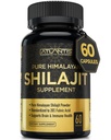 Atlantis Nutrición Himalayan Shilajit Capsules Formulado con 20% Ácido Fulvico Silencioso 10:1 Extracto Proporcionando 10,000mg D.H.E. Silencio EE.UU. Hecha  habit Himalayan Shilajit Suplemento para Hombres &amp; Mujeres Silencioso 60 cápsulas