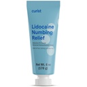 Curist 5% Lidocaine Numbing Cream - 6 oz (170 g) XL Tube - Soothing Numbing Cream for Temporary Discomfort, Itching, and Burning from Hemorrhoids Lidocaine 5% (1 Pack - 6 oz Tube)