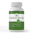 PURE ORIGINAL INGREDIENTES Ginkgo Biloba, (100 cápsulas) Siempre puro, sin aditivos ni artillería, Lab Verified