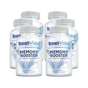 Research Verified Memory Booster - Suplemento Nootropic - Enhance Cognition and Memory - Lion’s Mane, Ginkgo Biloba, BioPerine - 6 Month Supply - Non-GMO - Made in The USA