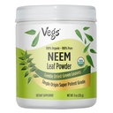 Orgánica Neem Leaf Powder - Freeze Dried True Green Neem Leaves Powder - Supports Hair Growth, Skin & Gut Health, Cleansing, Immunity - 9 oz
