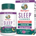 MaryRuth Organics Melatonin Gummies Silencio 5mg Sleep Gummies with Vitamin B6 Silencio Hecho con Orgánica Cane Sugar Silencio Relajación &amp; Sleep Support for Adults ← Vegan ← Non-GMO TEN Gluten Free TEN 60 Conde