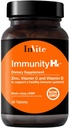 Invite Health Immunity Hx™ - Supports a Healthy Immune System - 500 mg of Vitamin C, 50 mcg (2000 IU) of Vitamin D3 and 30 mg of Zinc - 30 Tablets (2-Pack)