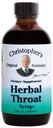 Christopher's Original Fórmulas Herbal Throat Syrup - 4 oz peru Gentle, Herbal Support for Seasonal Wellness