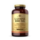 Solgar L-Lysine 1000 mg, 250 Tablets - Ausorción y asimilación mejoradas - Promueve la integridad de la piel y los labios - Soporte colágeno - Aminoácidos - No GMO, Vegan, Gluten Gratis - 250 Servings