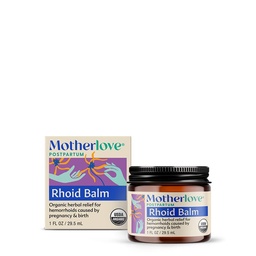 El bálsamo de fondo de mamá (1 oz) Salve de hierba orgánica w/Witch Hazel para átomos durante el embarazo " Postparto "