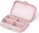 Slim Pill Case - Organizador portátil de píldoras con elementos extraíbles - Leakproof Pill Holder for Daily Medication