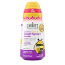 Zarbee's Children's Daytime Honey Cough Syrup + Immune for Kids 2+, Tos Syrup with Soothing Dark Honey, Real Elderberry, Vitamin D & Zinc, Drug &amp; Alcohol-Free, Mixed Berry, 4 fl. oz