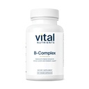 Vital Nutrients Vitamin B-Complex - Vegan High-Potency Methylated B Complex Vitamins - B Vitamins Support Energy Production, Metabolism, and Heart Health* - Gluten, Dairy, Soy Free - 60 Capsules
