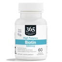 365 by Whole Foods Market, High-Potency Biotin 5000mcg, Vegan, 60 Count