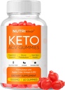 Keto ACV Gummies - Suplemento de vinagre sin gluten sin azúcar para hombres mujeres (1000MG)