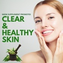 Neem Capsule (Azadirachta Indica) ← Equivalente 5000 mg  Natural Skin Support Silencio Blood Purifier ← Orgánica Neem Leaf Extract Herbal Supplement ← 60 Veg Capsules  Made in USA