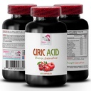 alimentos para reducir el ácido úrico - URIC ACID - cómo bajar el ácido úrico, cómo reducir el ácido úrico, extracto de granada, jugo de cereza de tarta, cápsulas de cereza de tarta, extracto de cereza, alimentos ácido úrico 1Bot 60Caps