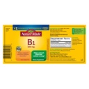 Nature Made Vitamina B1 100 mg, Suplemento dietético para el apoyo al metabolismo energético, 100 Tabletas, 100 Day Supply